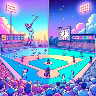 Explain why baseball is the only major sport that does not use a clock?