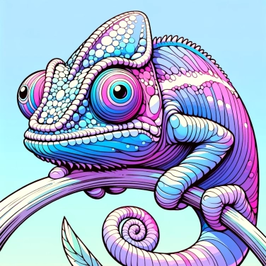 Explain why chameleons have independent eyes?