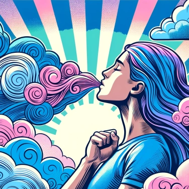 Explain why deep breathing can help manage stress.