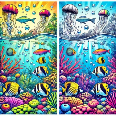 Explain why do colors appear different underwater?