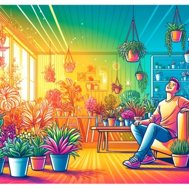 Explain why do indoor plants increase our well-being?