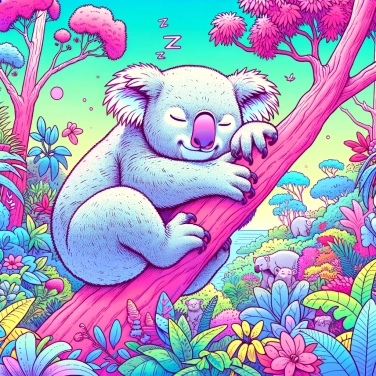 Explain why do koalas sleep so much?