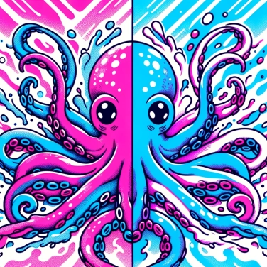 Explain why do octopuses change color?