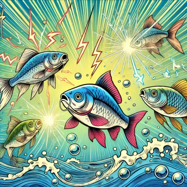 Explain why do some fish emit electric shocks?