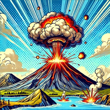 Explain why do some volcanoes deserve the term supervolcanoes?