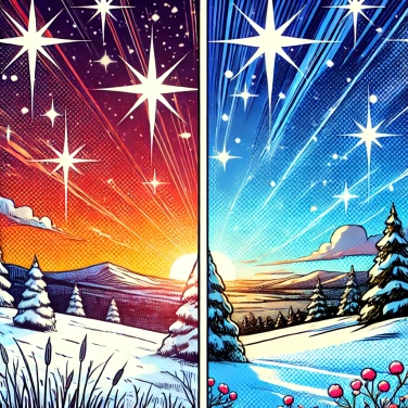 Explain why do stars twinkle more in winter than in summer?