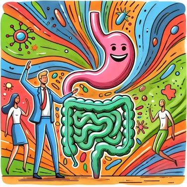 Explain why do the bacteria in our intestines influence our mood?