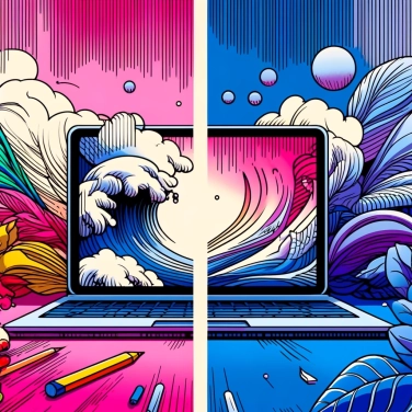 Explain why do the colors on computer screens differ from reality?