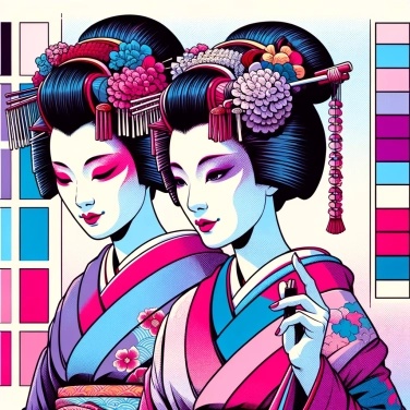 Explain why do the geishas in Japan wear such a unique makeup?