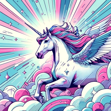 Explain why does the myth of the unicorn persist in popular culture?