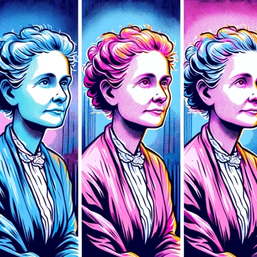 Explain why Marie Curie was the first woman to receive a Nobel Prize.