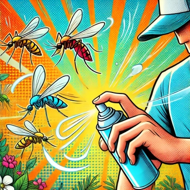 Explain why mosquitoes are not always repelled by insect repellents?