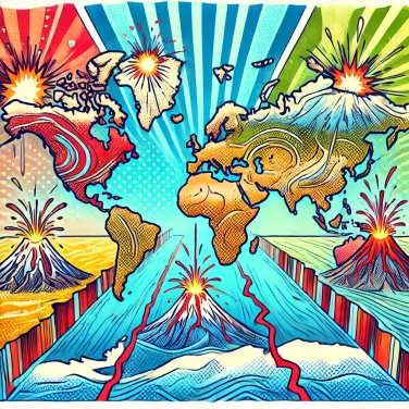 Explain why most volcanoes are located at the boundaries of tectonic plates?