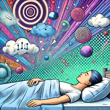 Explain why our dreams sometimes include physical sensations experienced during sleep?