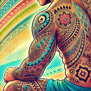 Explain why Polynesian tribal tattoos have such complex patterns?