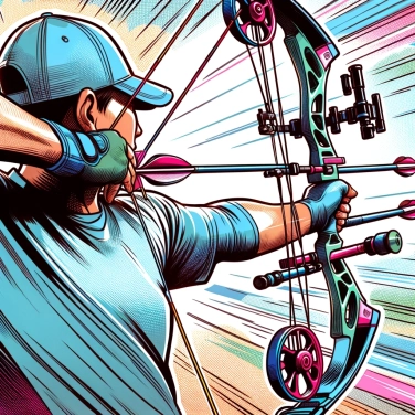 Explain why some archers use stabilizers on their bow?