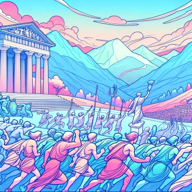 Explain why the ancient Greeks attached such importance to the Olympic Games.