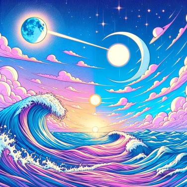 Explain why the phenomenon of tides is influenced by the Moon and the Sun?