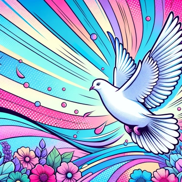 Explain why the symbol of peace is a dove?