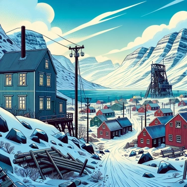 Explain why was the town of Ivittuut (in Greenland) abandoned after the depletion of cryolite?