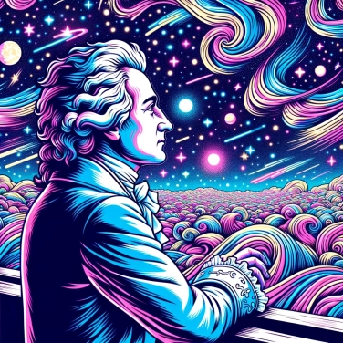 Why was Mozart fascinated by the stars?